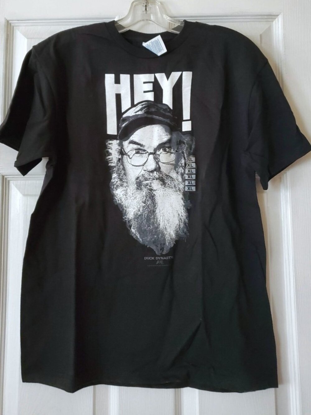 VINTAGE LICENSED DUCK DYNASTY SI ROBERTSON HEY TSHIRT SIZE XL NWT
